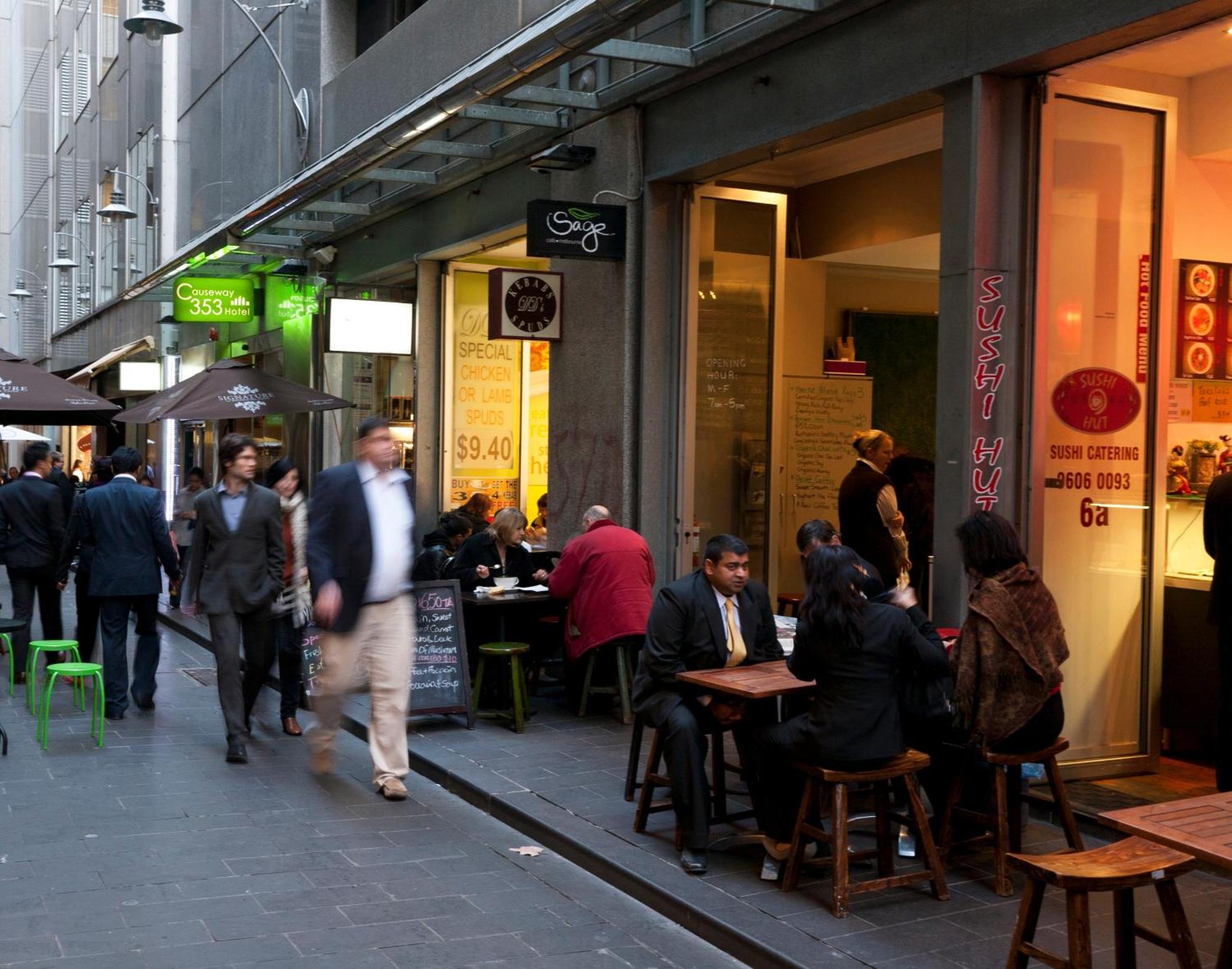 Causeway 353 Hotel Melbourne Eksteriør billede